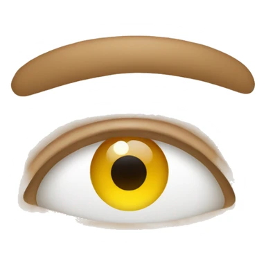 clear contacts people wear in eyes sticker