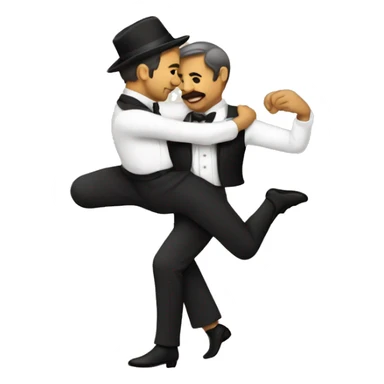 batiseñal de tango  sticker