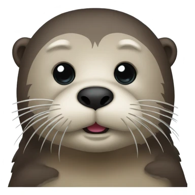 sea otter sticker