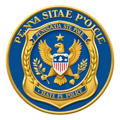 Pennsylvania State Police Logo sticker