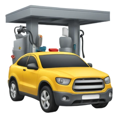 auto repair station front view  sticker