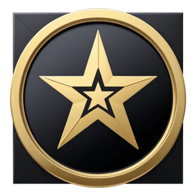 a star in Hollywood Walk of Fame sticker