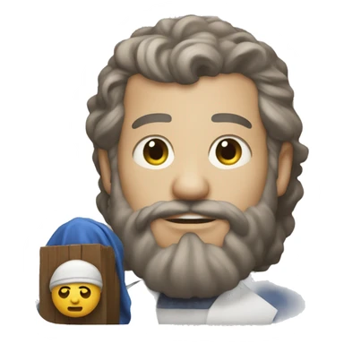 A game developing god sticker