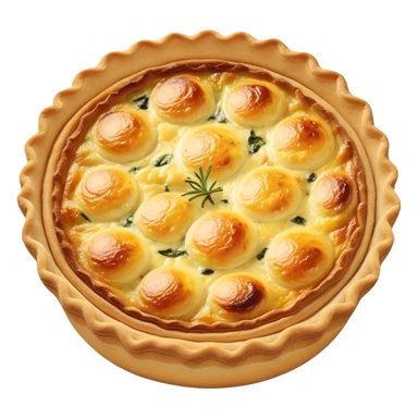 quiche sticker