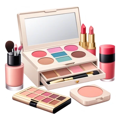 Makeup products with rhode star as brand name  sticker