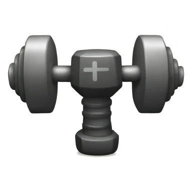 Grenade dumbell sticker