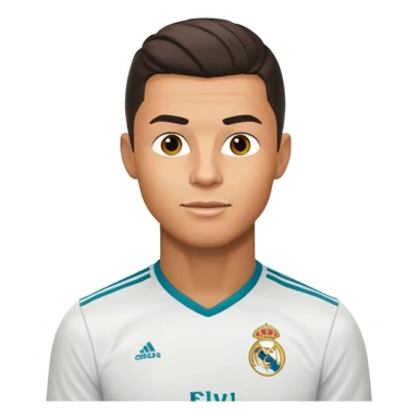 Cr7 en el real Madrid sticker