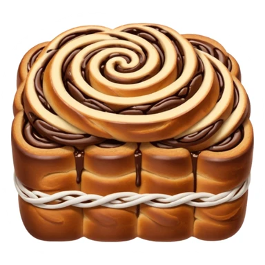Chocolate babka sticker