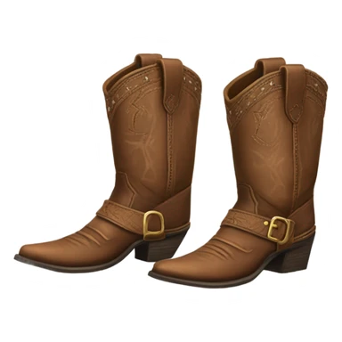 Cowboys boot sticker