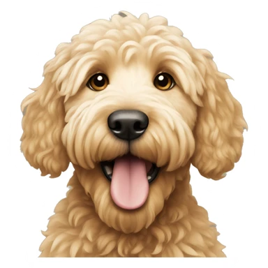 golden doodle  sticker