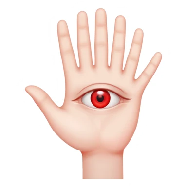 avek un enorme join a la main et des yeux rouge sticker