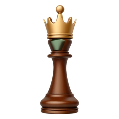 white king wooden chess pieces, sticker