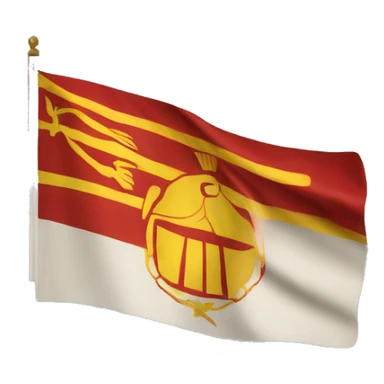 Flag of the Macedonian empire sticker
