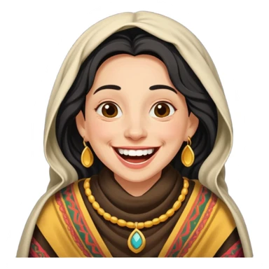 Bruja riendo  sticker