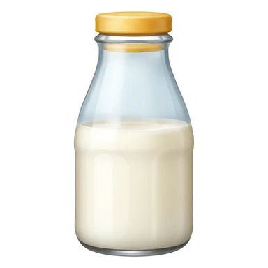 Baby milk bottle sticker