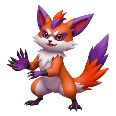 Noibat-Noivern-Zangoose-Litten-Hybrid sticker