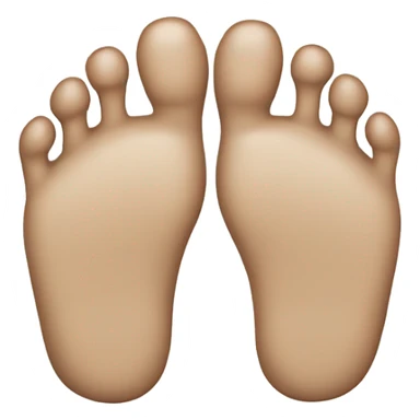 A foot with four toes sticker