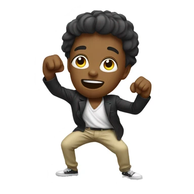 Tonton H qui fait un dab sticker