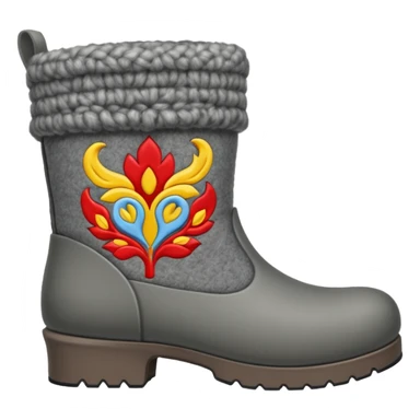 valenki boots sticker
