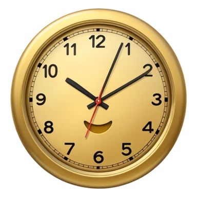 Clock it emoji sticker