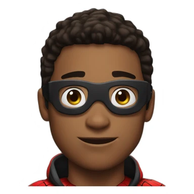 Spiderman miles morales sticker