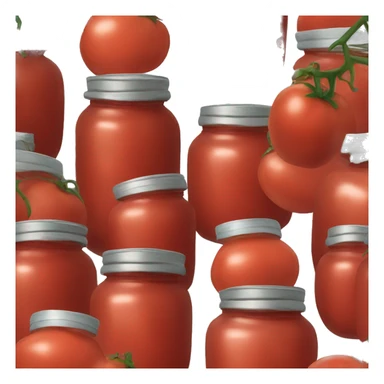tomato jar sticker