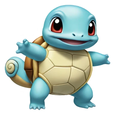 Squirtle happy sticker