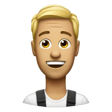 pleasantly surprised musician sticker