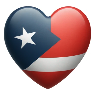 heart but there is a turkish flag inside sticker