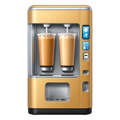 tokyo vending machine with milk tea sticker