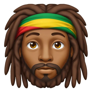 420 Rasta man sticker