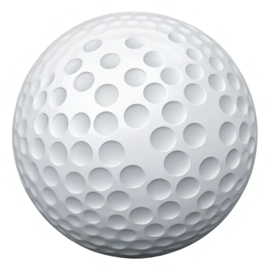 Golf ball ￼from BFDI ￼ sticker