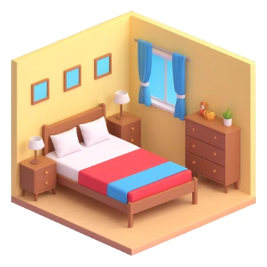a bedroom sticker