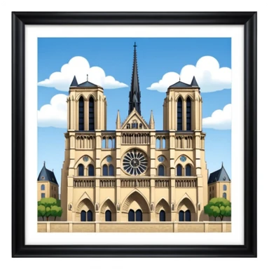 notre dame sticker