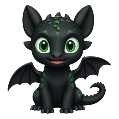 toothless make it cute sticker