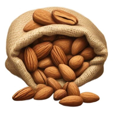Sack of nuts sticker
