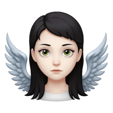 Meio anjo meio demonio sticker