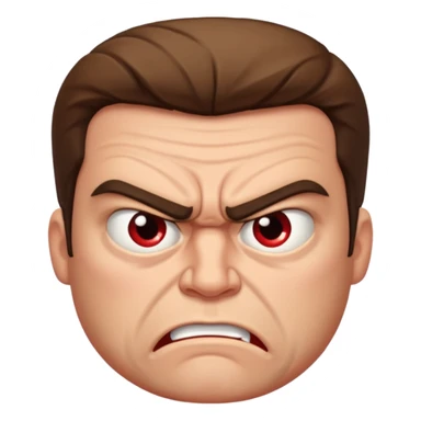 Angry Jude sticker