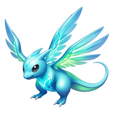 Elemental Flying-type-Electric-type natural Pokémon-Fakémon-creature sticker
