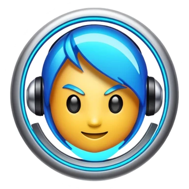 Make a Gaming logo and then put some Robotic background design with it then put my name SAYUTI at the front of the Game sticker