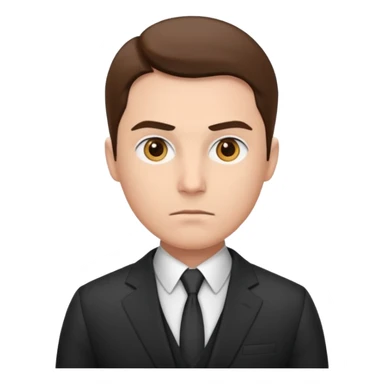 investor, one person sticker