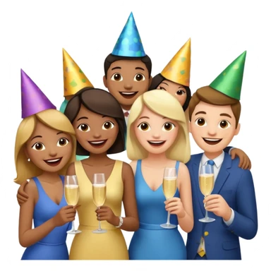 group of friends sticker