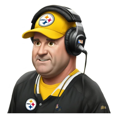 Mike McCarthy Steelers sticker