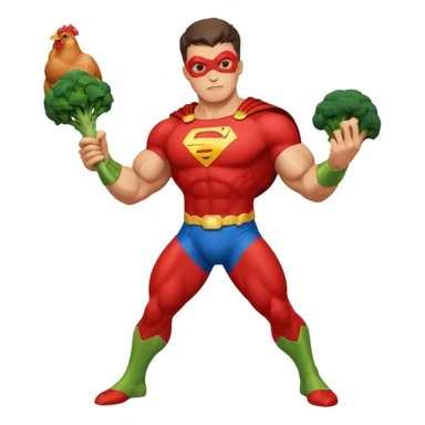 mister energy is a chain store selling healthy food, such as chicken, pork, or fish with vegetables.
create a mascot/superhero logo for this. sticker
