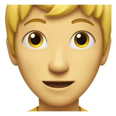 Two yellow circle side to side with red dot in middle sticker