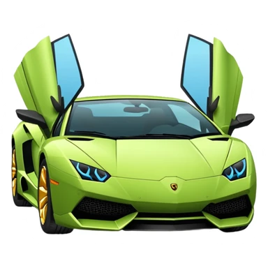 lamborghini waite sticker