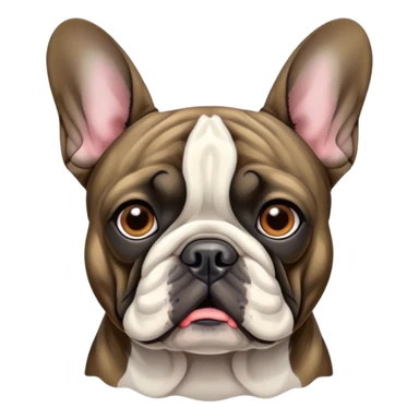 Dog Bulldog Frances sticker