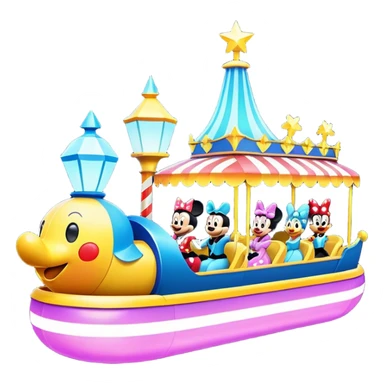 Disney’s electric parade sticker