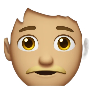 Bruh emoji crying sticker