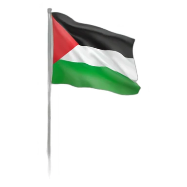 Free Palestine flag jerusalem sticker
